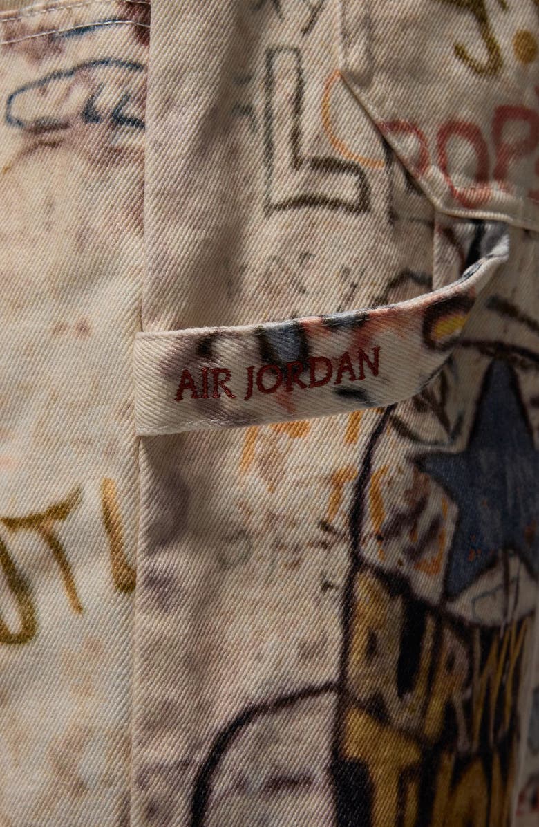 Jordan Print Cotton Twill Shorts, Alternate, color,