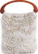Dries Van Noten Micro Crystal Embellished Top Handle Bag