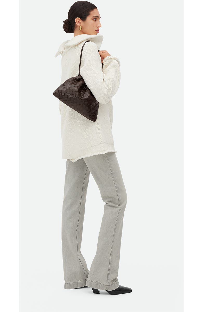 Bottega Veneta Medium Dustbag Intrecciato Leather Shoulder Bag, Alternate, color, 2132 Fondant-Gold