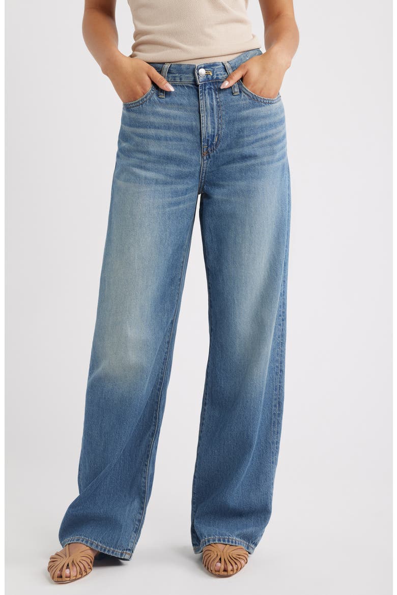 Airy Denim The Perfect Vintage High Waist Wide Leg Jeans, Main, color, SOLSTICE WASH