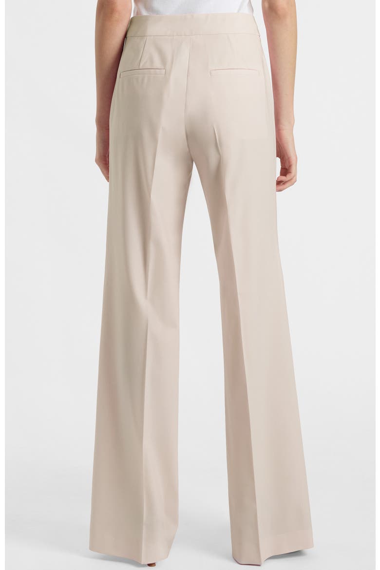 Camila Wide Leg Pant in Soft Stretch Crepe, Alternate, color, Beige