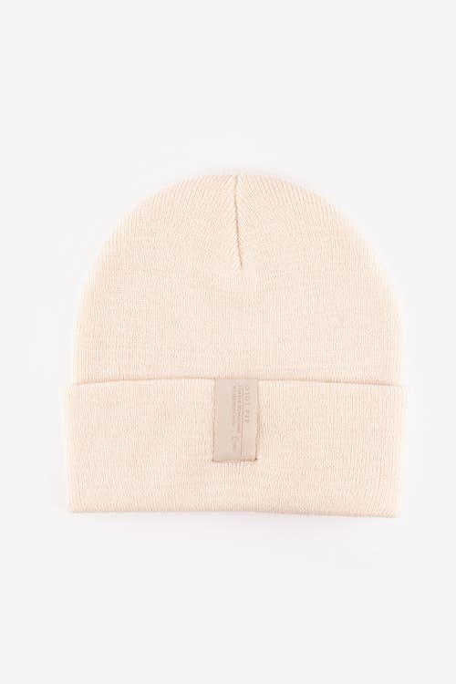 Gigi Pip Shay Soft Knit Beanie In Cream