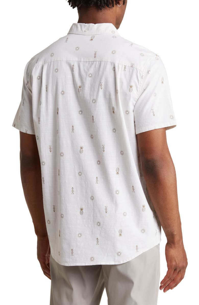 Hurley One & Only Stretch Button-Up Shirt, Alternate, color, 