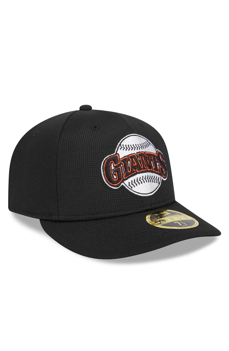 New Era Men's New Era Black San Francisco Giants 2024 Batting Practice Low Profile 59FIFTY Fitted Hat, Alternate, color, Black