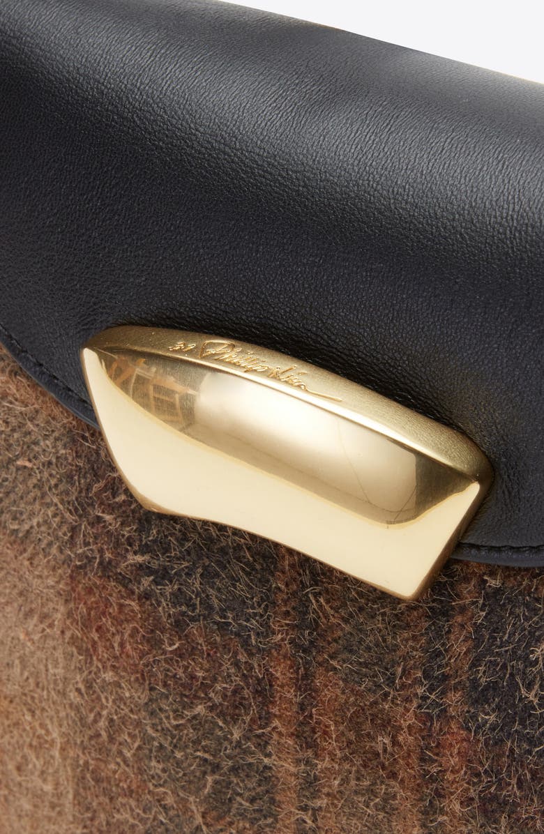 3.1 Phillip Lim ID Petite Soft Shoulder Bag, Alternate, color, Brown Multi