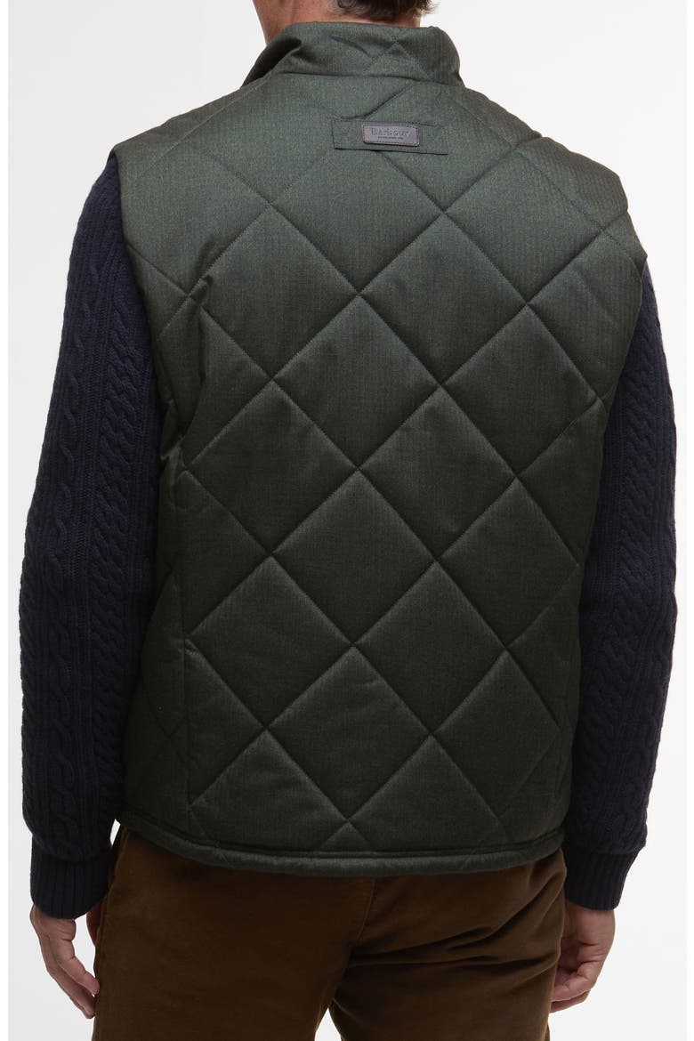 Winter Finn Quilted Vest, Alternate, color, OLIVE