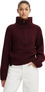 Cotton On Women's Luxe Funnel Zip Pullover