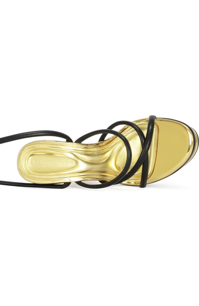 AZALEA WANG Celinea Ankle Wrap Platform Sandal, Alternate, color,