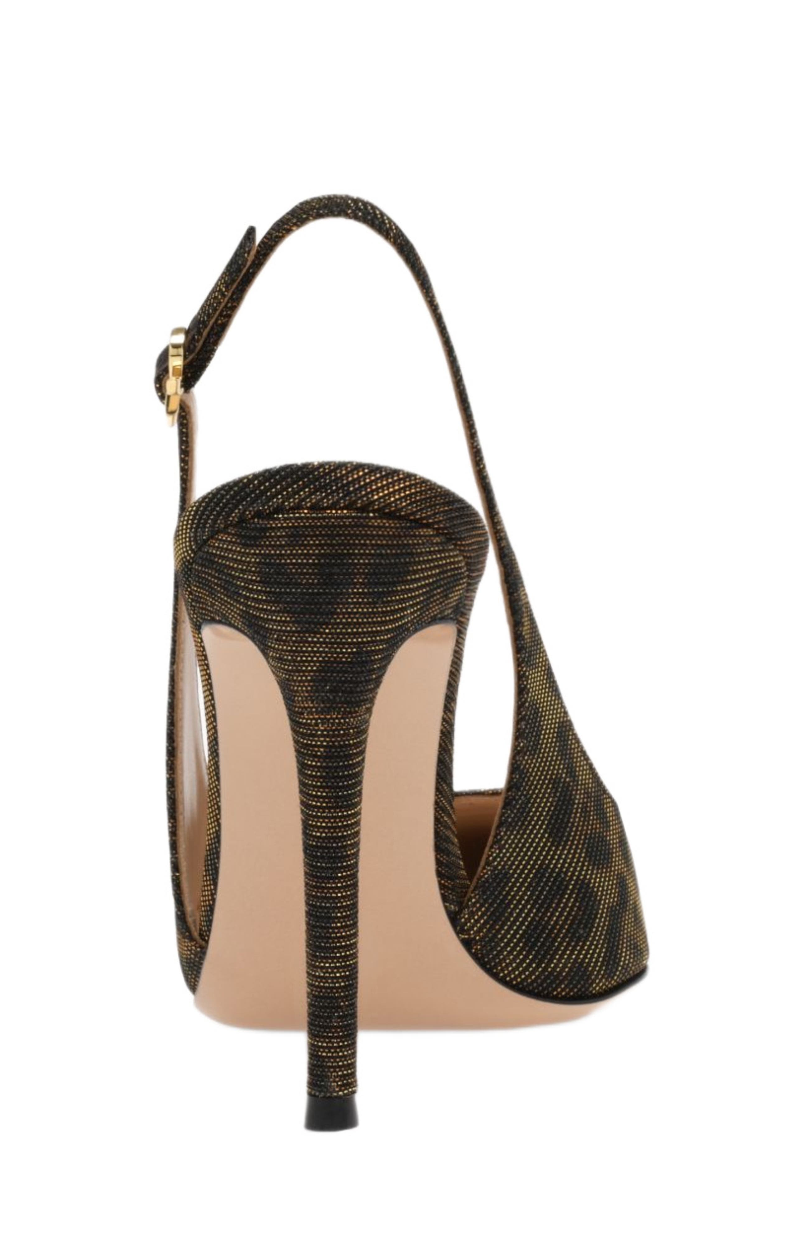 Gianvito Rossi Ribbon Sling 105, Alternate, color, 