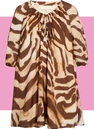 MELLODAY Puff Sleeve Minidress