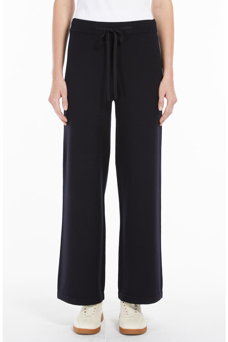 Judy Wide-Leg Pants, Main, color, NAVY