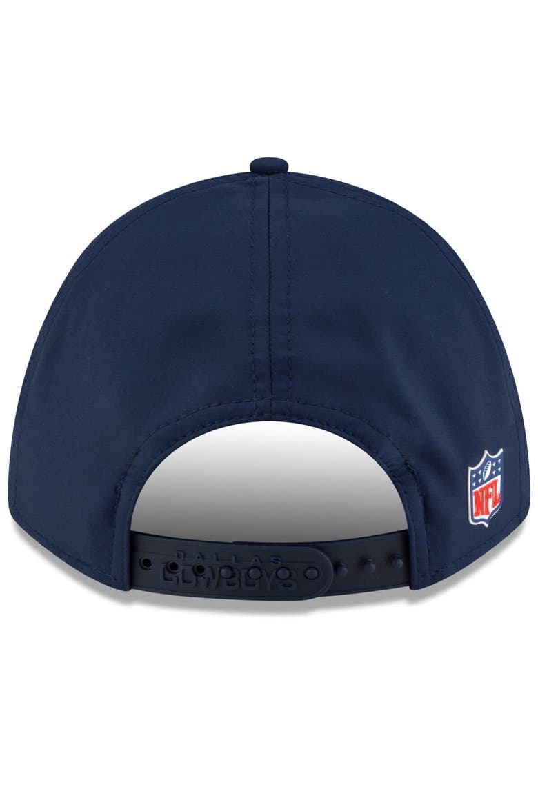 Men's New Era Navy Dallas Cowboys 2025 Sideline Throwback M-Crown 9FORTY Adjustable Hat, Alternate, color, Navy