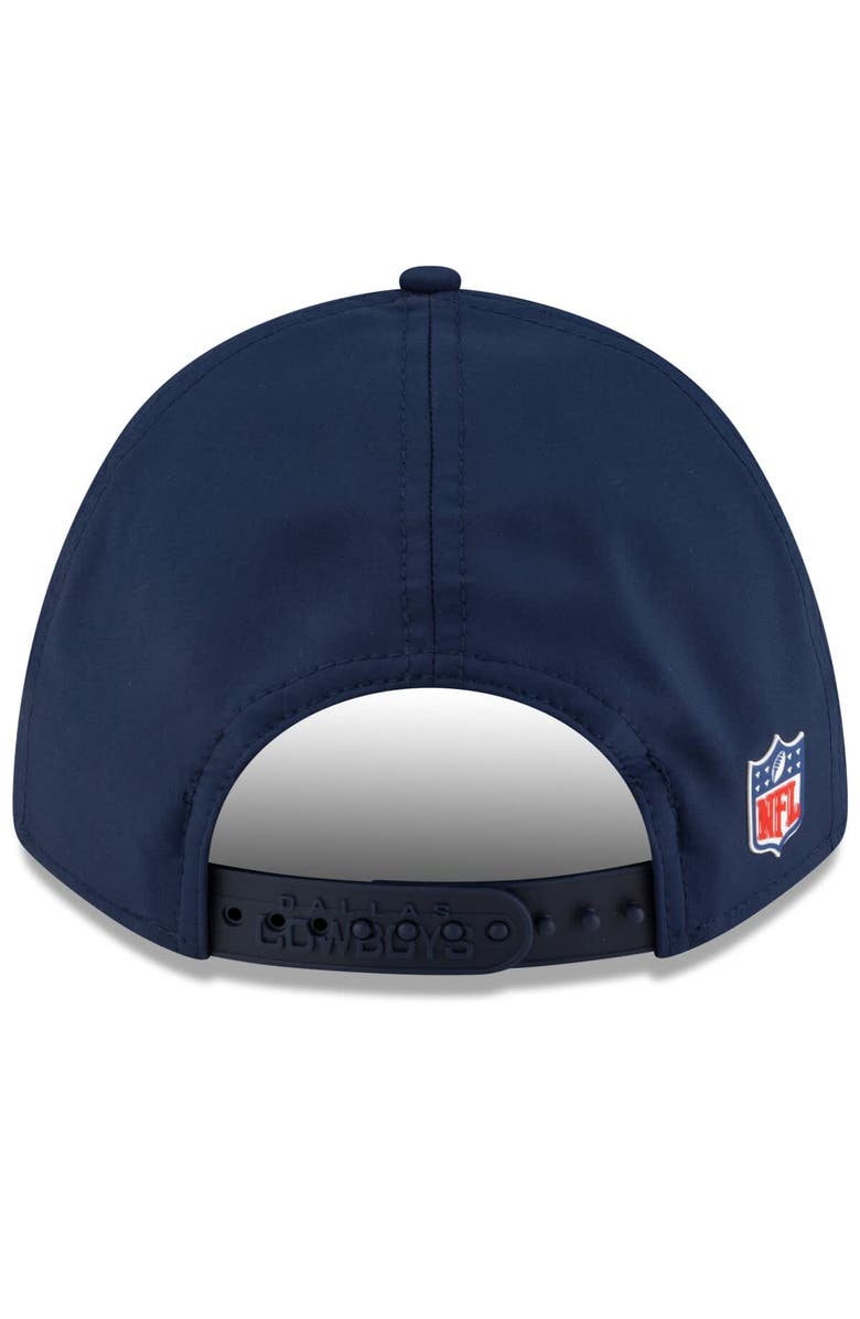 New Era Men's New Era Navy Dallas Cowboys 2025 Sideline Throwback M-Crown 9FORTY Adjustable Hat, Alternate, color, Navy