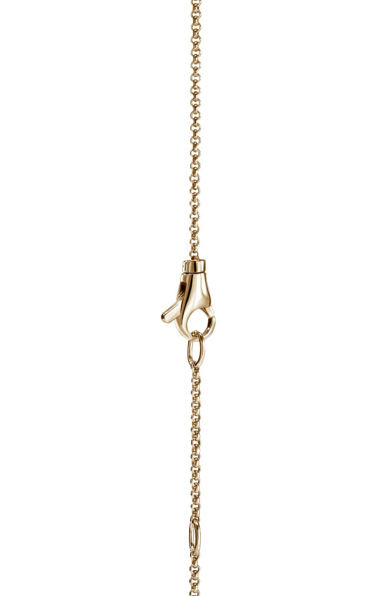 John Hardy Lovestruck<sup>™</sup> Lab Grown Diamond Necklace, Alternate, color, Gold