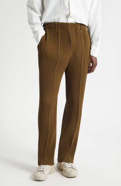 Pleated Tuxedo Pants