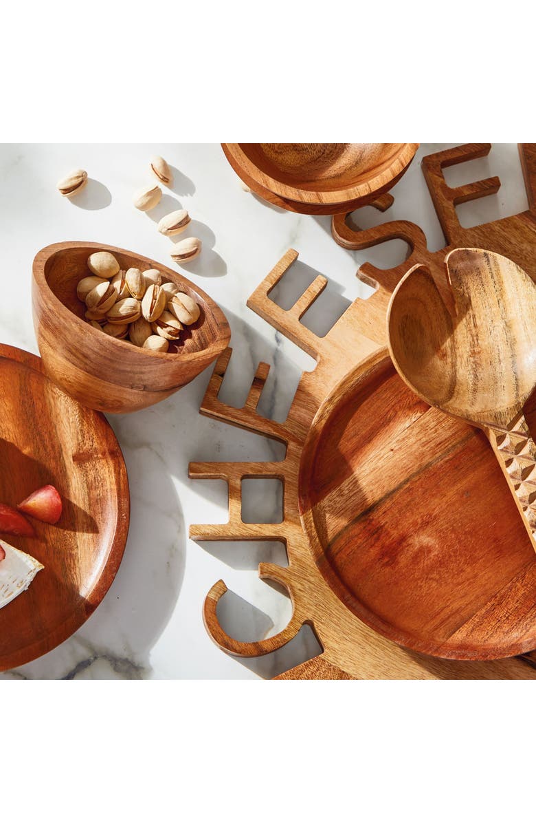 tag The Big Cheese Board Natural Acacia Wood Everyday Serving Tray, Alternate, color, Brown