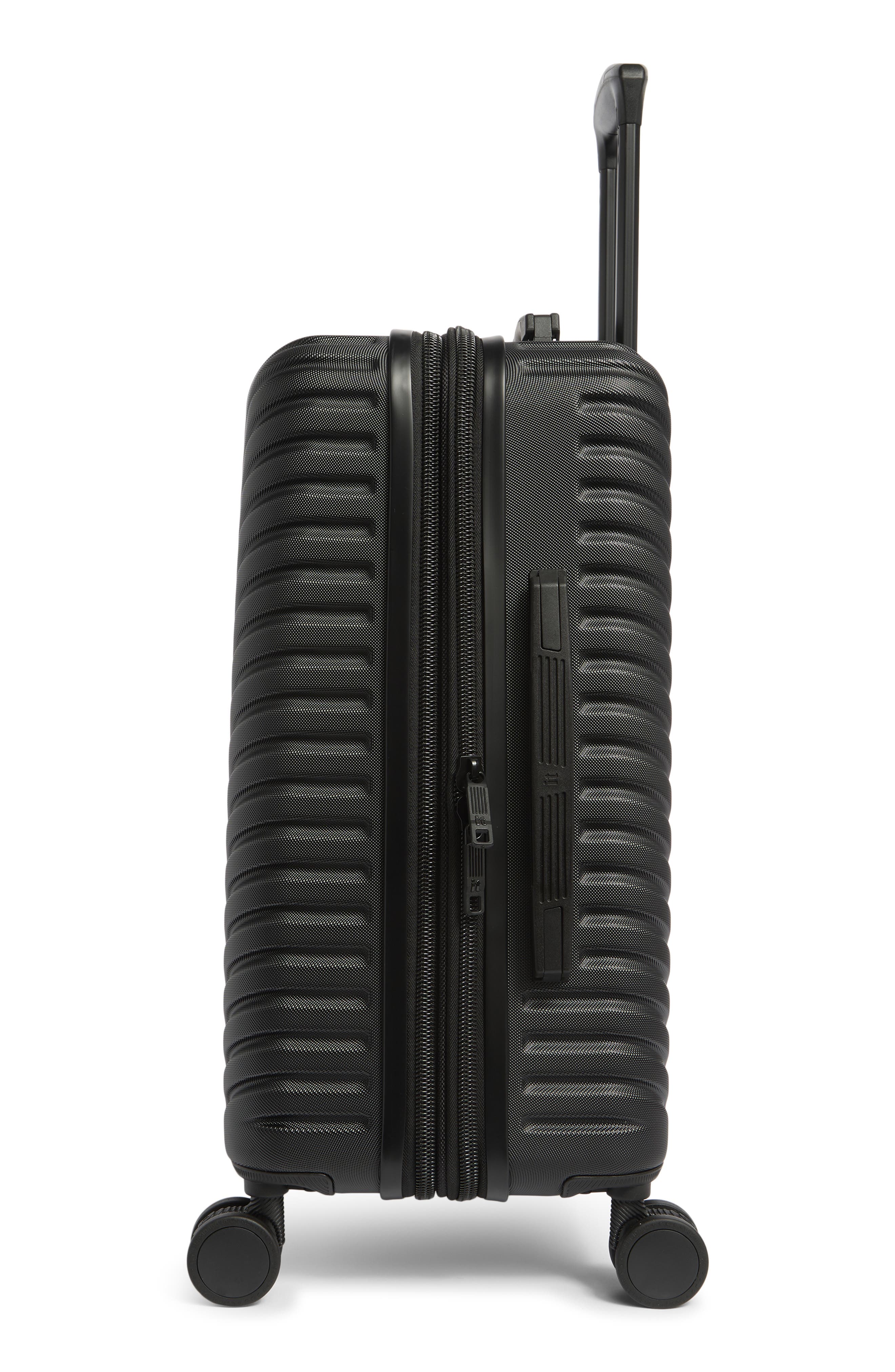IT LUGGAGE Pleating 21-Inch Hardside Carry-On Luggage, Alternate, color, Black