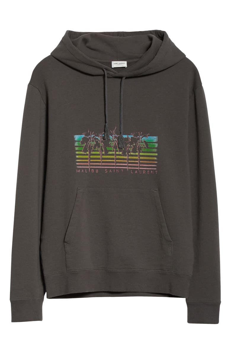 Saint Laurent Malibu Graphic Hoodie, Alternate, color,