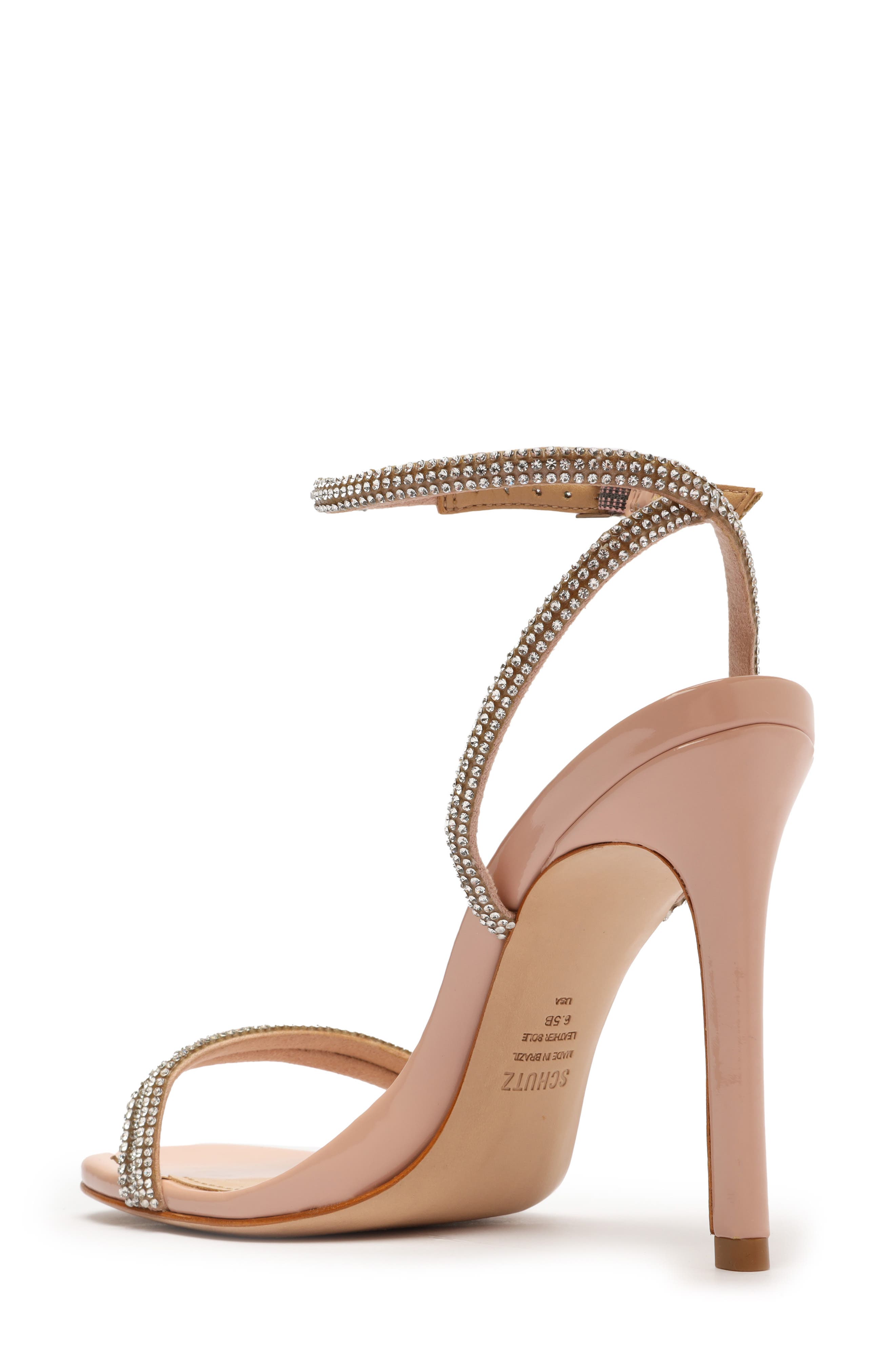Schutz Altina Glam Ankle Strap Sandal, Alternate, color, 