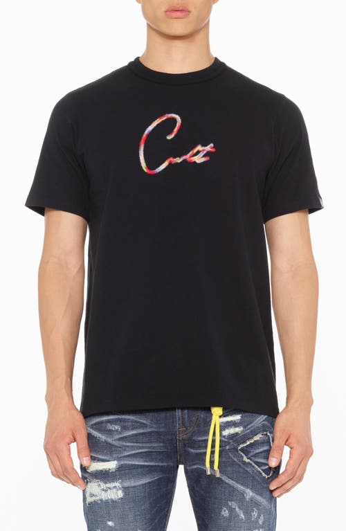 Cult Of Individuality Logo Graphic T-shirt In Black
