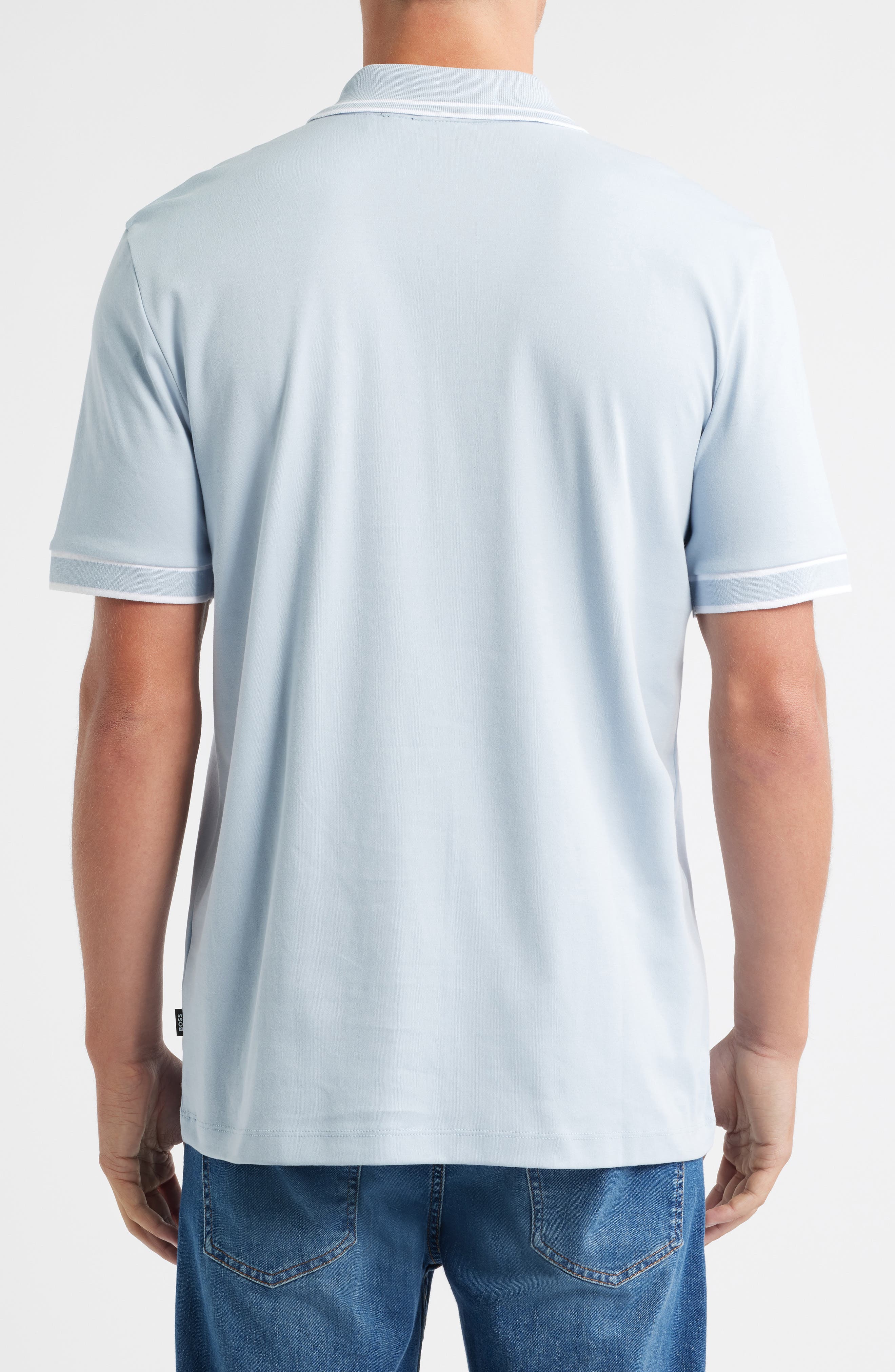 Parlay Tipped Cotton Polo - image 2
