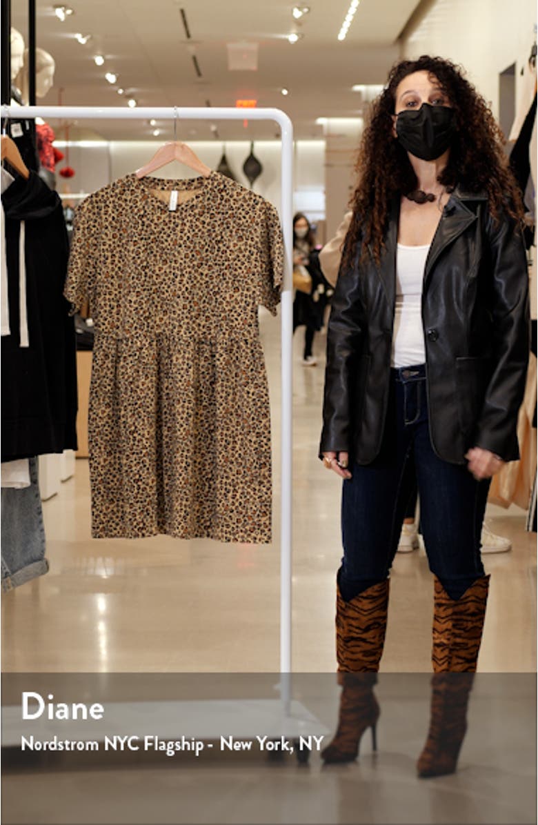 City Vibes Leopard Print Dress, sales video thumbnail