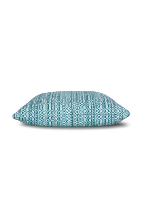 Elaine Smith Kaleidoscope Chenille Micro Check Indoor & Outdoor Woven Accent Pillow