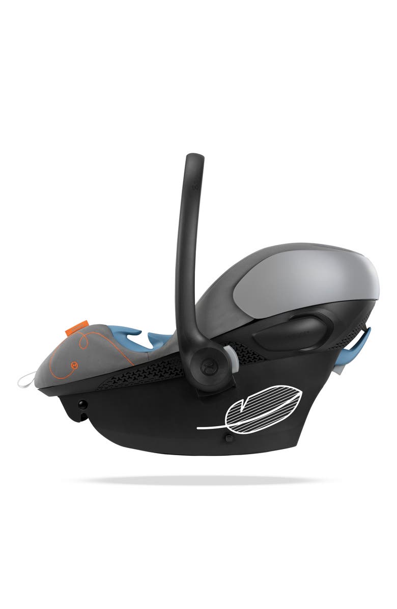 CYBEX Aton G Swivel Car Seat, Alternate, color, Lava Grey