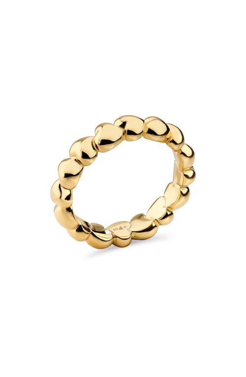 Devata Sweet Heart Eternity Band Ring In Gold