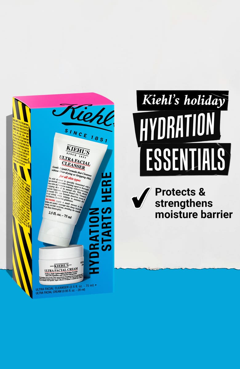 Kiehl's Since 1851 Hydration Starts Here Skin Care Gift Set $40 Value, Alternate, color,