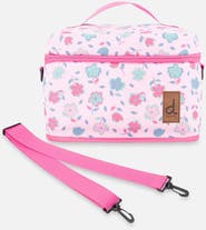 Deux par Deux Flowers Charming Spacious Durable Lunch Box