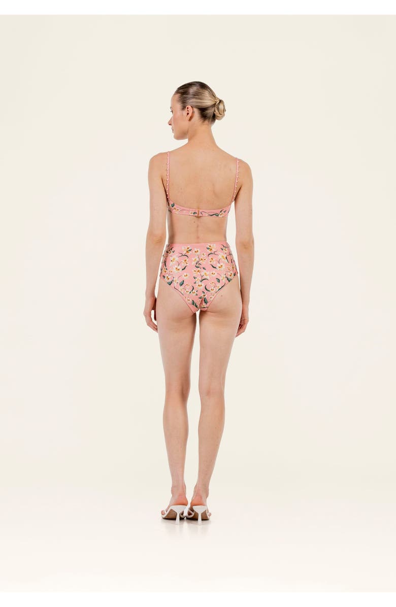 Agua by Agua Bendita Magdalena Promesa Bikini Top, Alternate, color, Multicolor