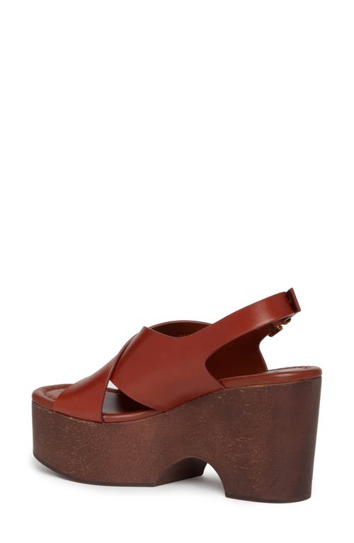 Paige Reid Slingback Platform Sandal In Whisky