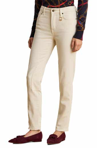 Lauren Ralph Lauren High Rise Ankle Skinny Jeans