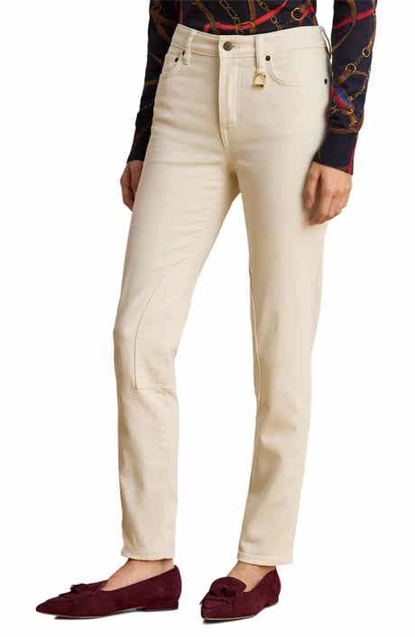 Lauren Ralph Lauren High Rise Ankle Skinny Jeans