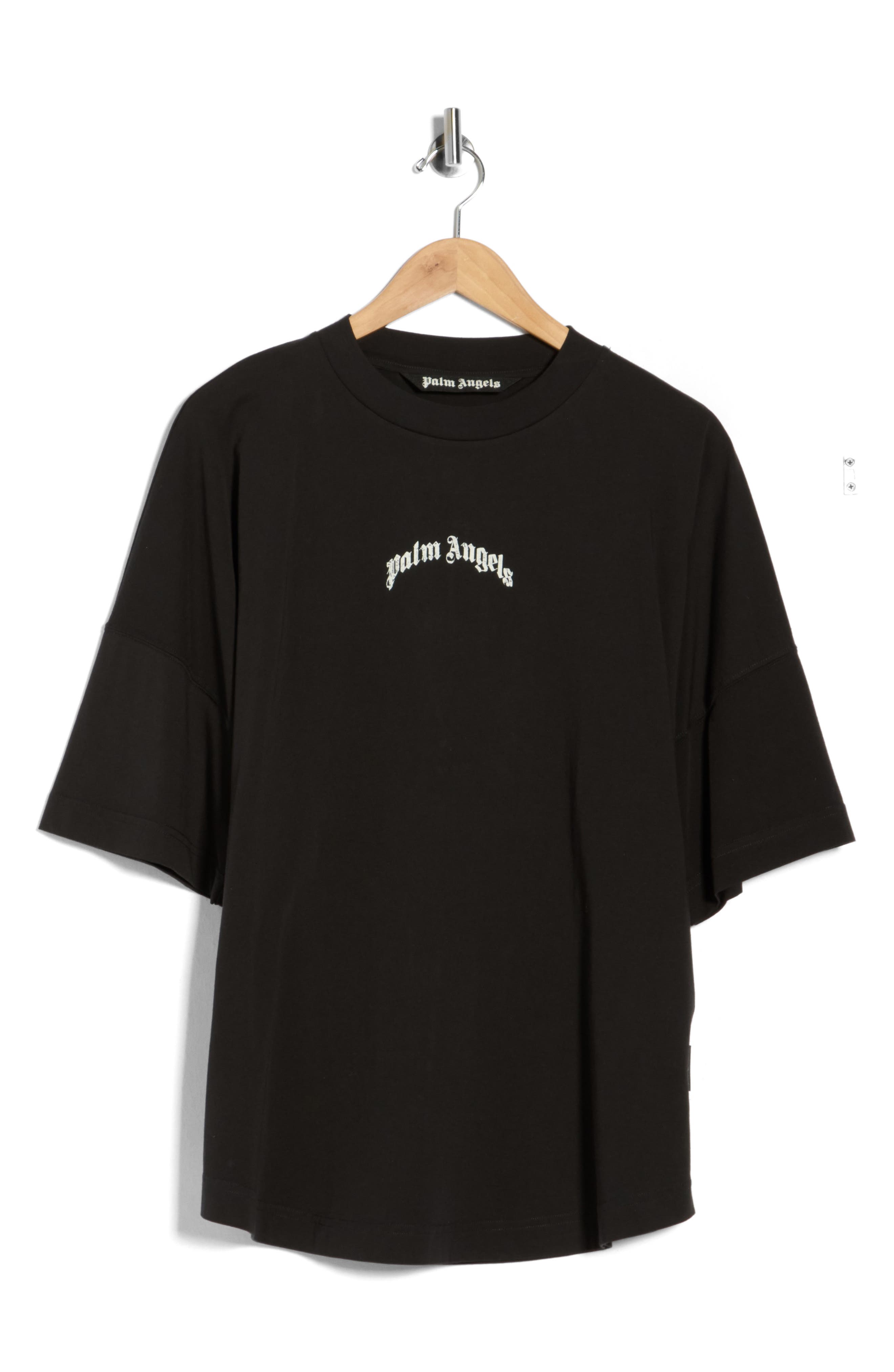 Palm Angels Arched Logo Graphic T-Shirt