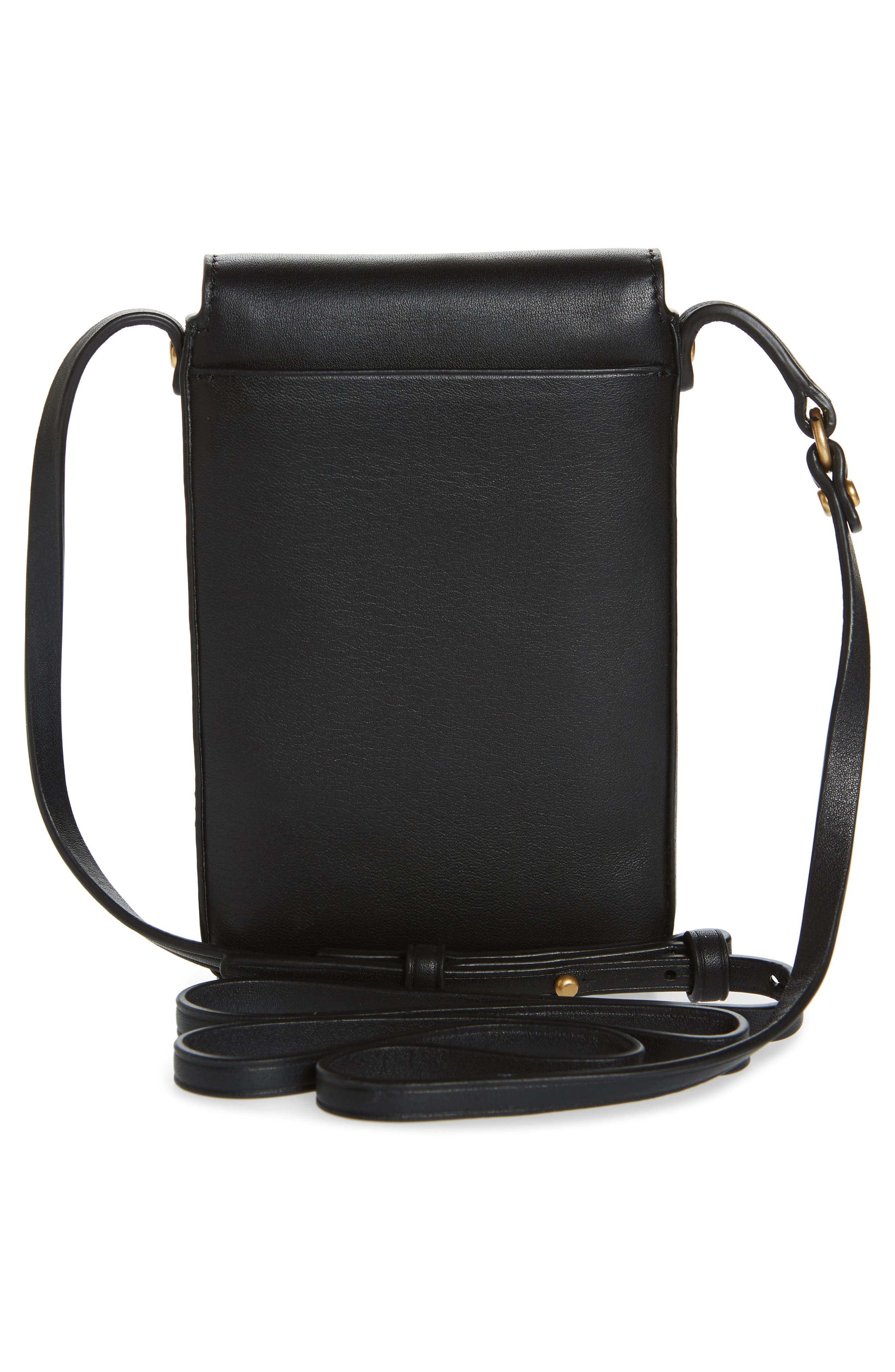 Tory Burch Miller Leather Phone Crossbody Bag, Alternate, color, 