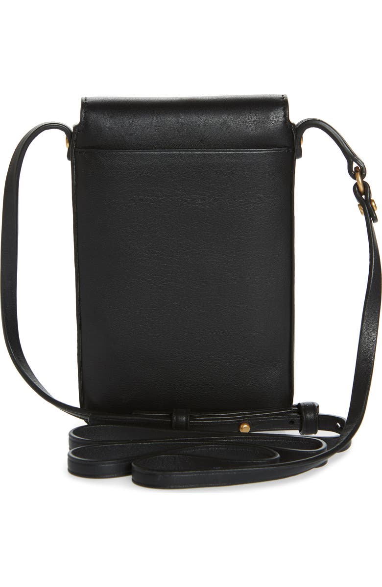 Tory Burch Miller Leather Phone Crossbody Bag, Alternate, color,