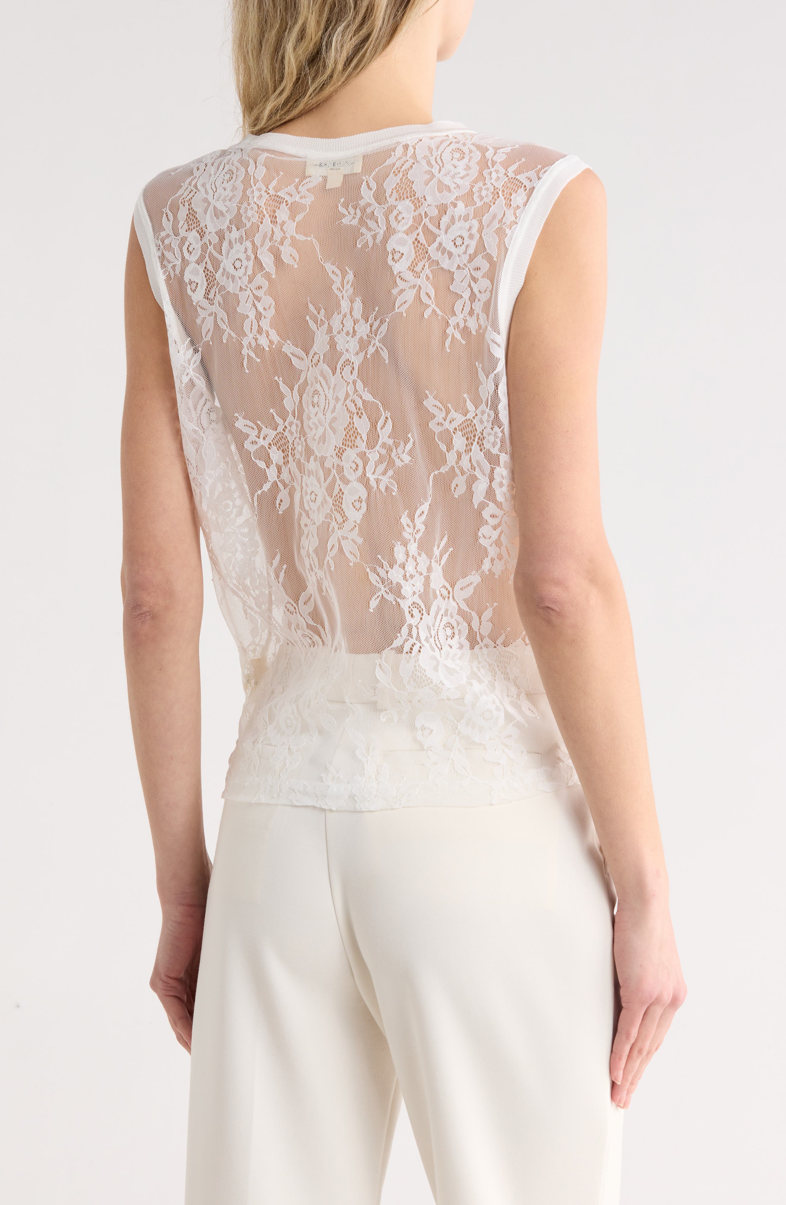 Lace Muscle Tank - image 2