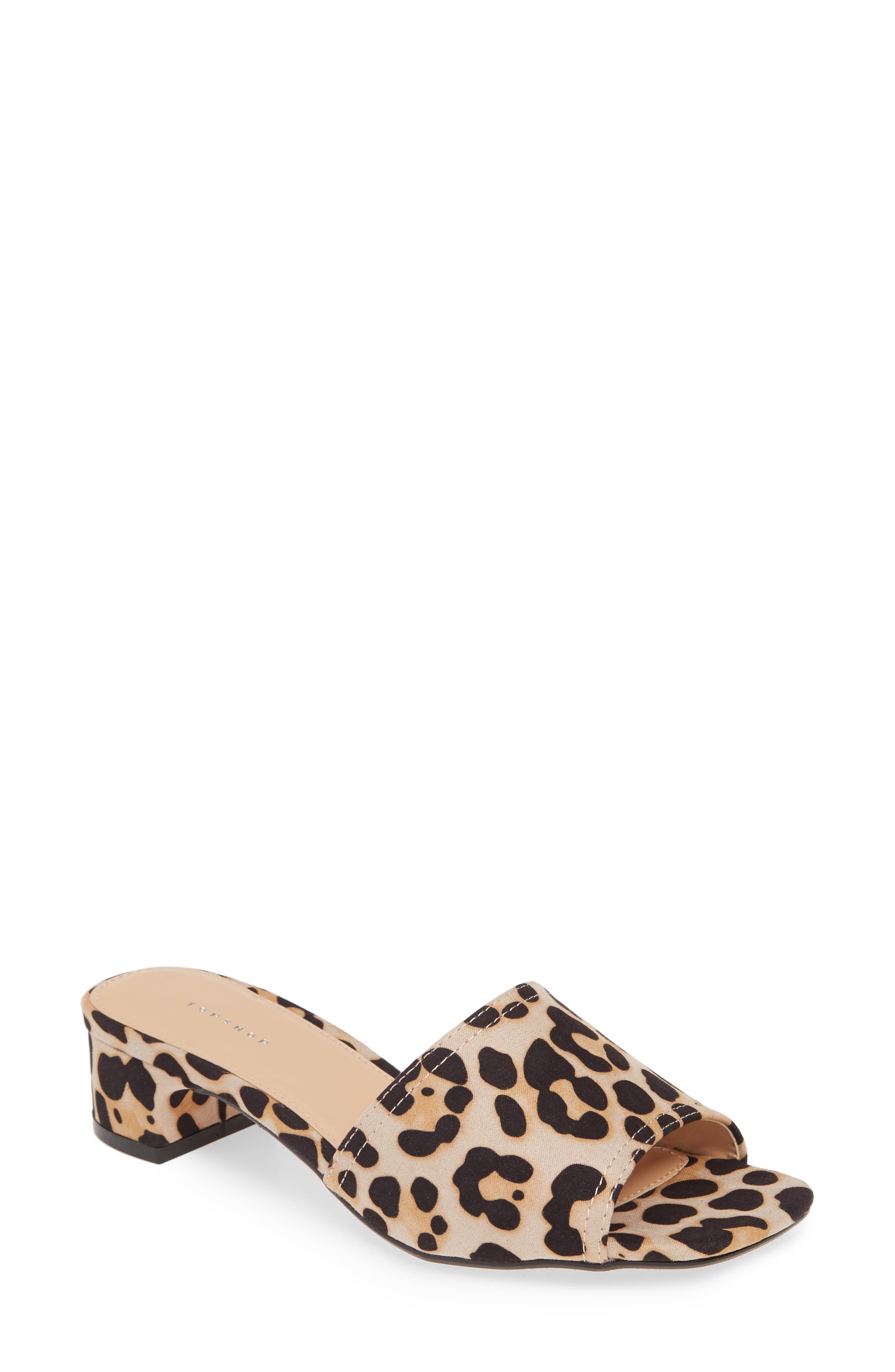 Diva Slide Sandal, Main, color, BROWN MULTI