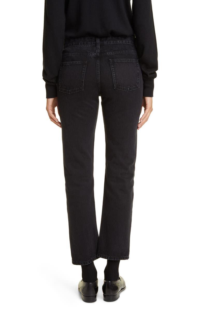 The Row Riaco Straight Leg Jeans, Alternate, color, 