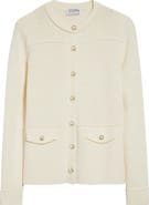 ST. JOHN Courtney Legacy Crepe Knit Jacket