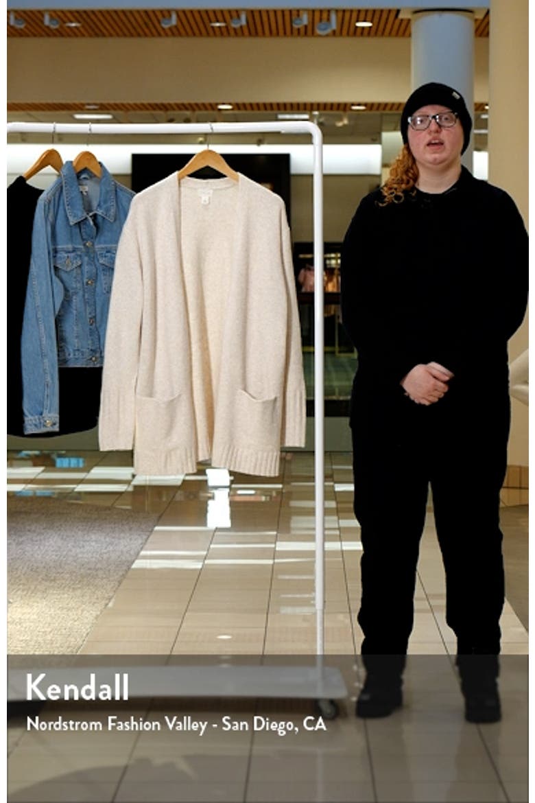 Open Front Cardigan video