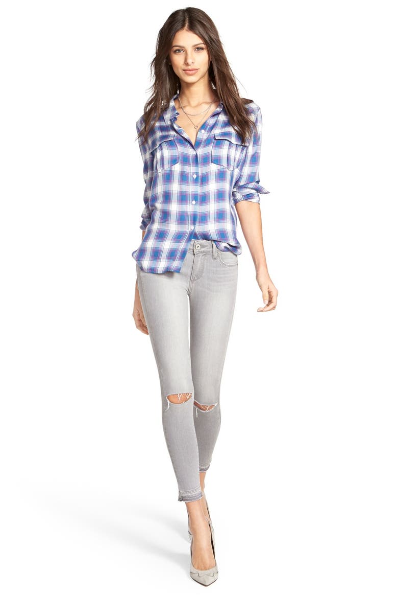 Denim 'Verdugo' Ankle Skinny Jeans, Alternate, color, DOVE GREY