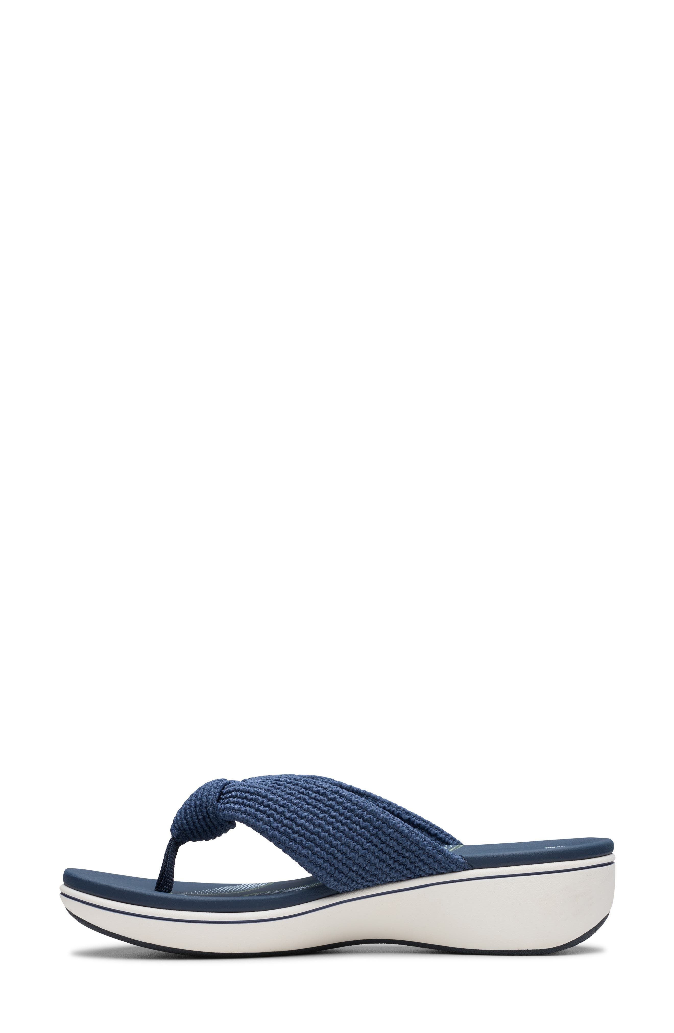 Breezerae Erin Wedge Sandal, Alternate, color, NAVY