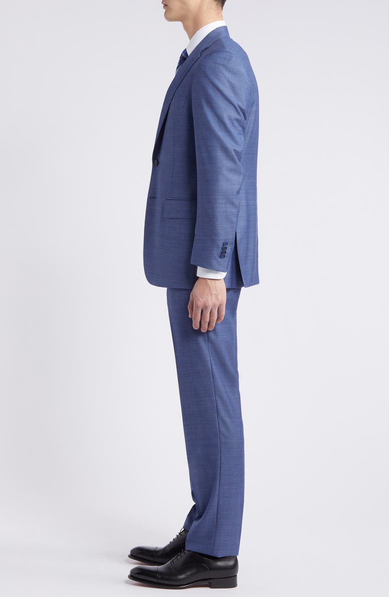 Canali Siena Regular Fit Mélange Wool Suit, Alternate, color,
