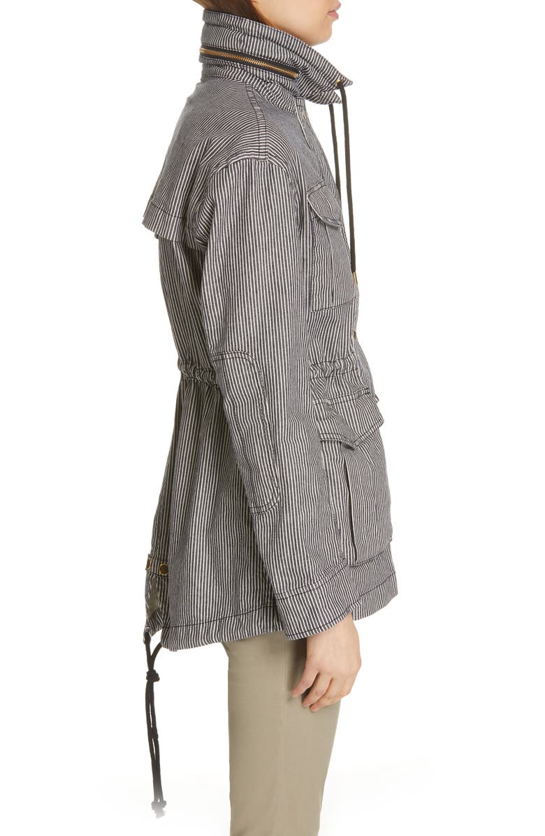 ATM Anthony Thomas Melillo Railroad Stripe Field Jacket, Alternate, color, 