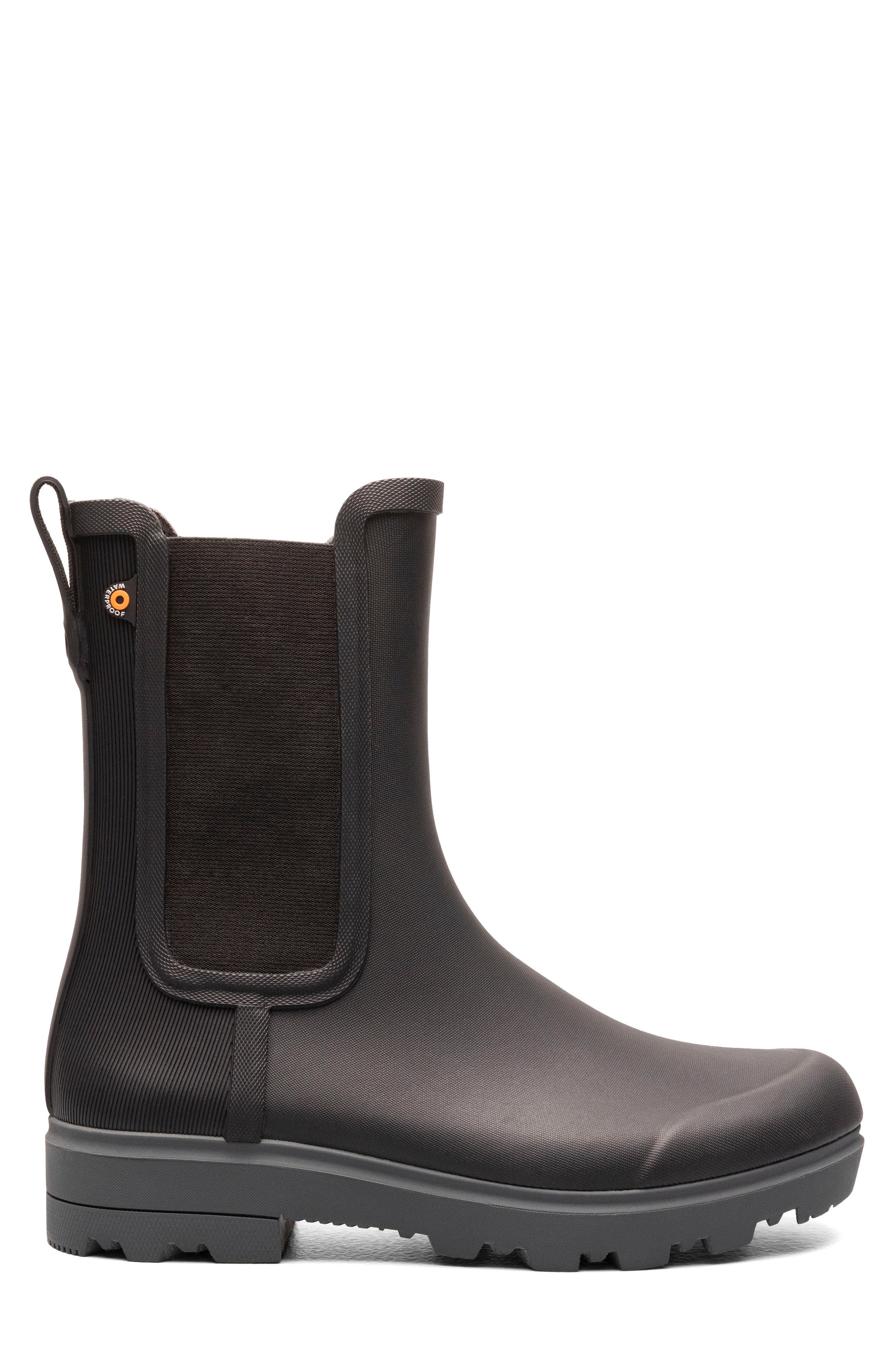 Bogs Holly Tall Waterproof Chelsea Boot, Alternate, color, 