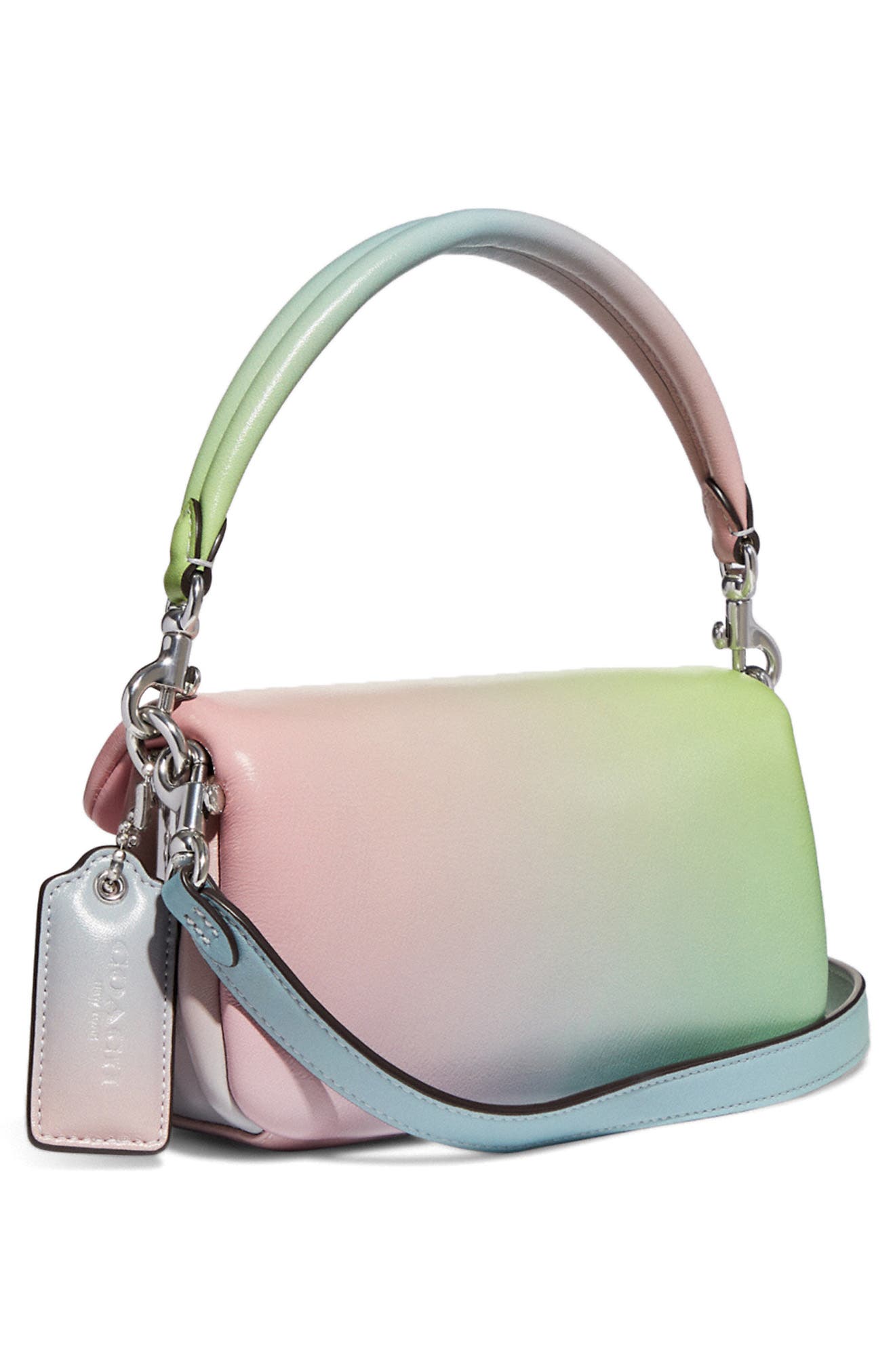 COACH Tabby Ombré Pillow Leather Crossbody Bag, Alternate, color, 