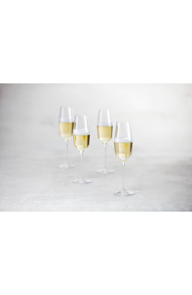 Schott Zwiesel Gigi Set of 4 Champagne Flutes, Alternate, color, 